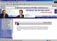 Homepage www.ontariopc.com. Click to enlarge.